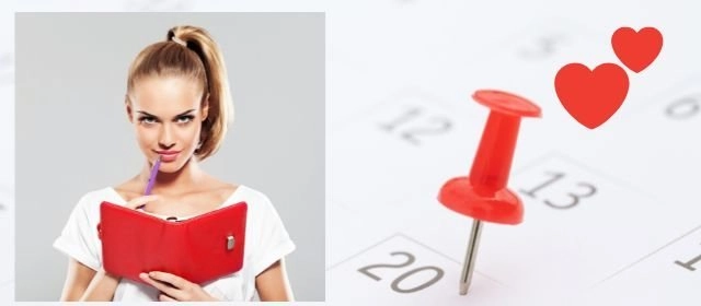Calcular el calendario del amor
